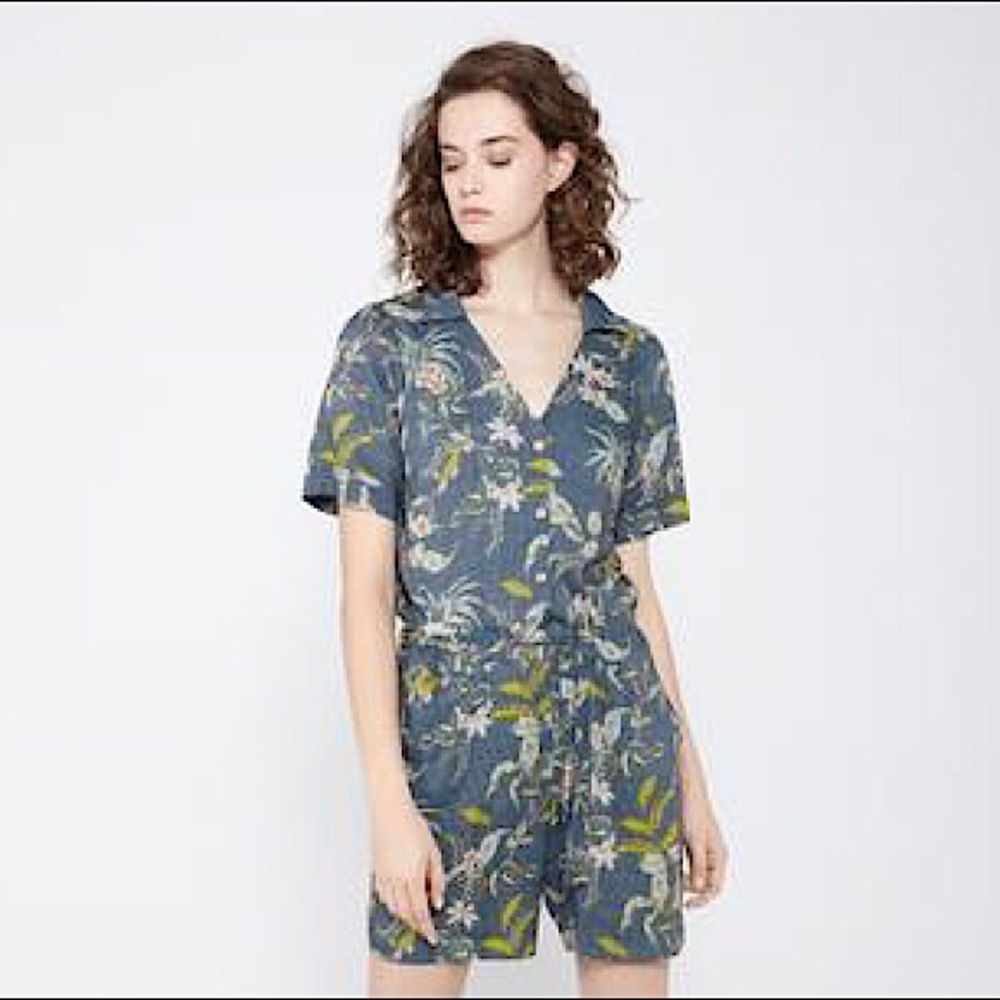 Acoté Floral Paradise Printed Romper